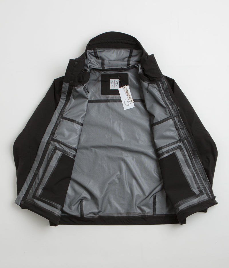Polar Cargo Shell Jacket in Black