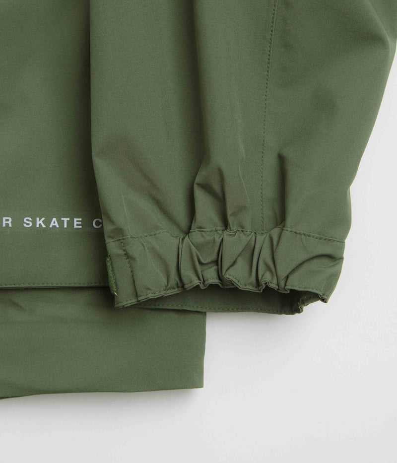 Polar Cargo Shell Jacket in Moss Green