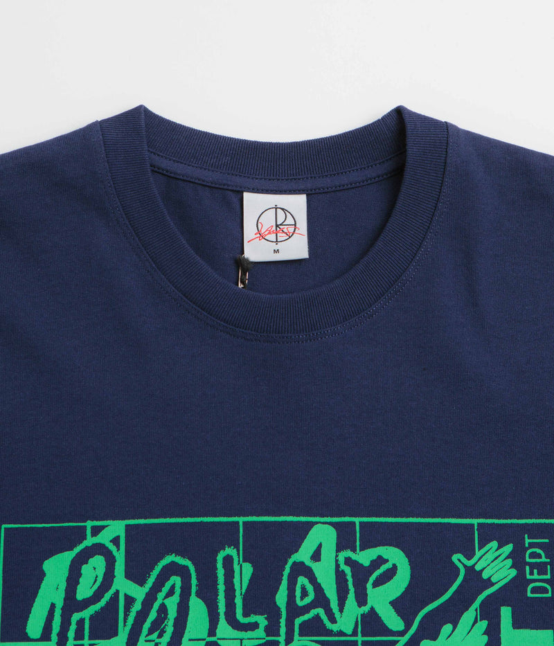 Polar Clubb Inc T-Shirt in Dark Blue