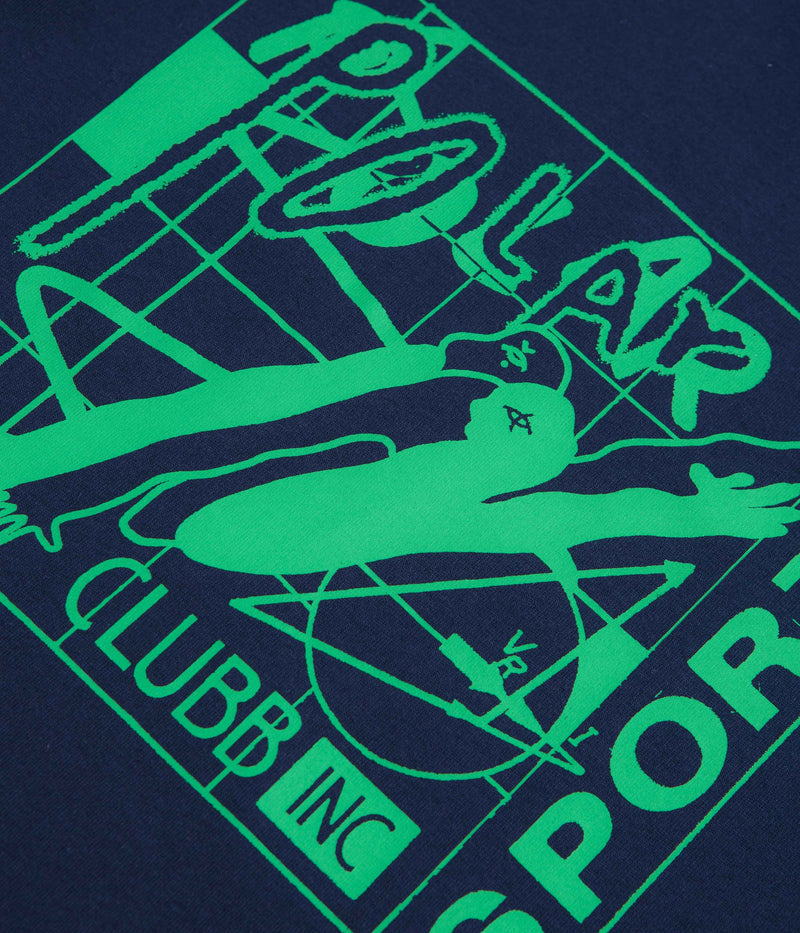 Polar Clubb Inc T-Shirt in Dark Blue