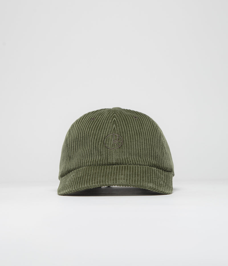 Polar Cord Sai Cap in Uniform Green