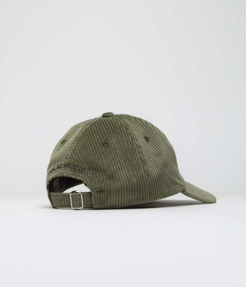 Polar Cord Sai Cap in Uniform Green