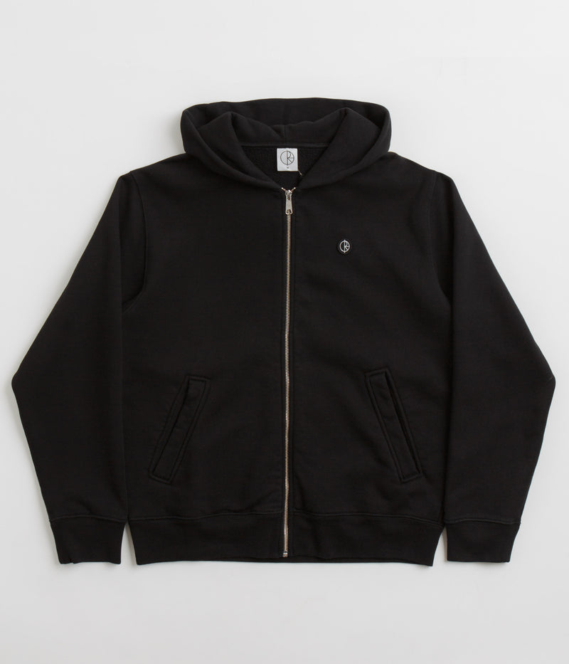 Polar Ed Zip Hoodie in Black