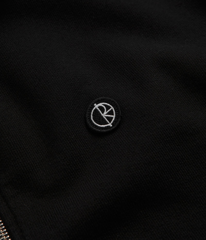Polar Ed Zip Hoodie in Black