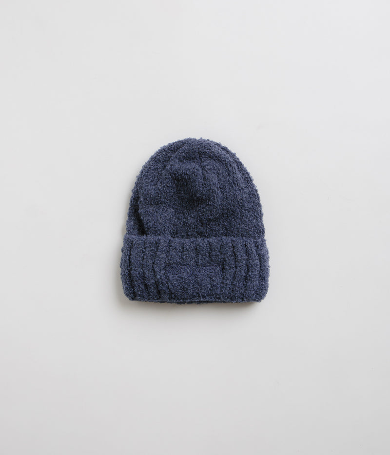 Polar Fluff Beanie in Blue Melange