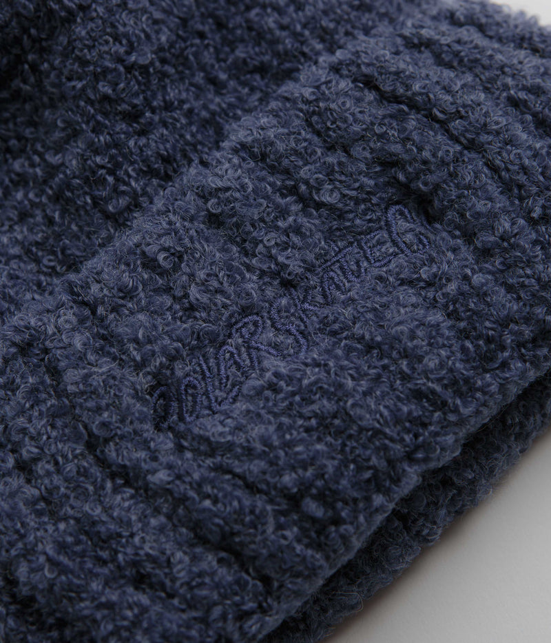 Polar Fluff Beanie in Blue Melange