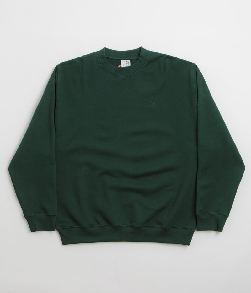 Polar Frank Crewneck Sweatshirt in Dark Green
