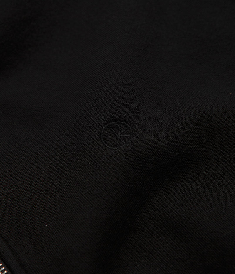 Polar Frankie Half Zip Sweatshirt in Black