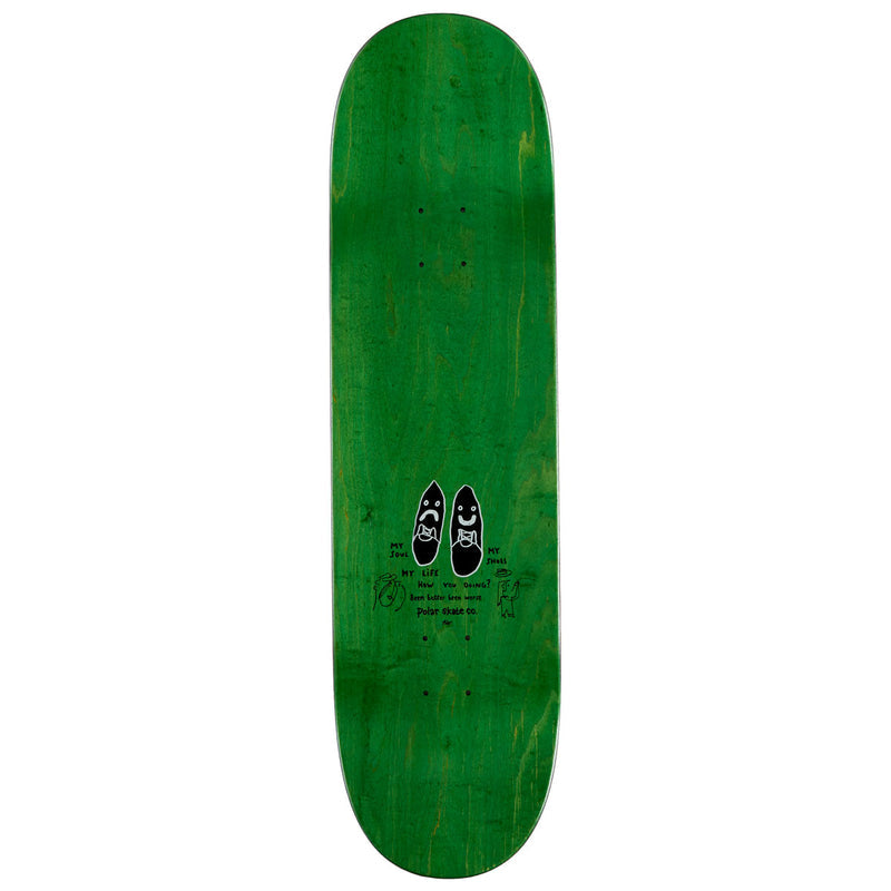 Polar Happy Sad Detroit Skateboard Deck - 8.75"