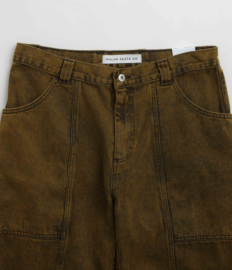 Polar Jiro Pants in Yellow Black