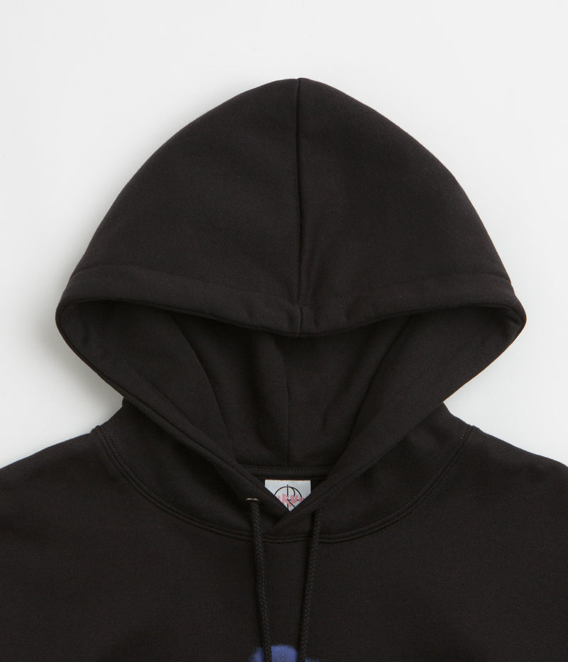Polar Metal Logo Dave Hoodie in Black