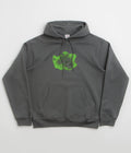 Polar Metal Logo Dave Hoodie in Graphite