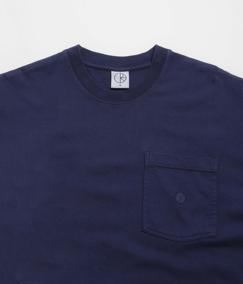 Polar Pocket T-Shirt in Dark Blue and Blue