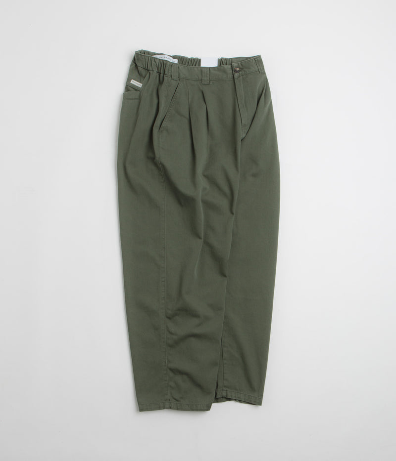 Polar Railway Chinos in Grey Green