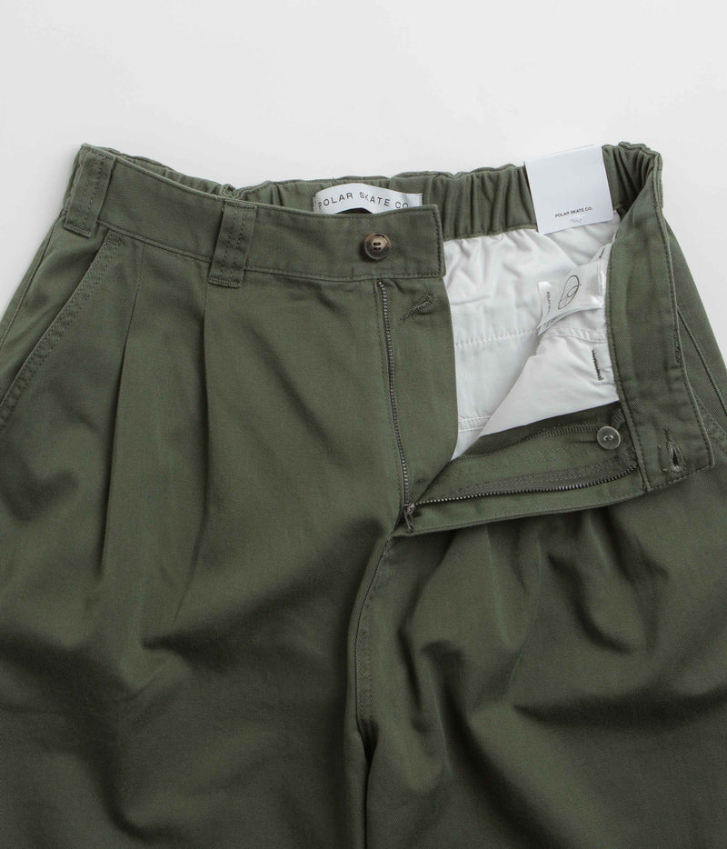 Polar Railway Chinos in Grey Green