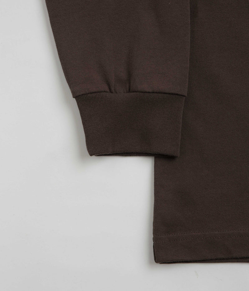 Polar Sequence Long Sleeve T-Shirt in Brown