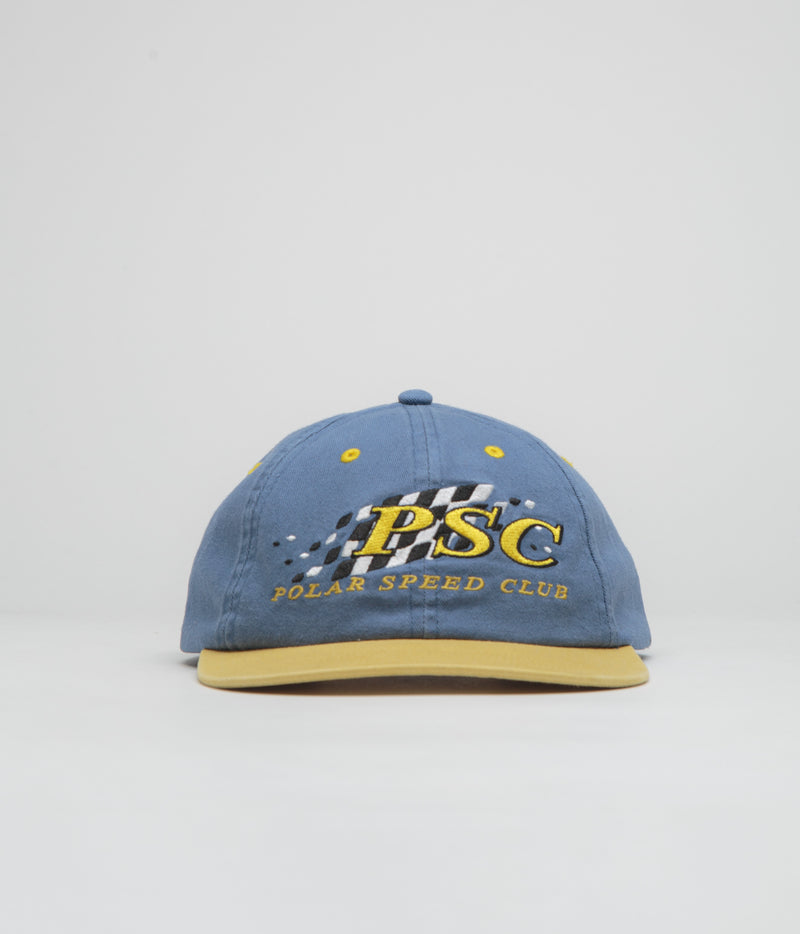 Polar Speed Club Michael Cap in Blue and Yellow