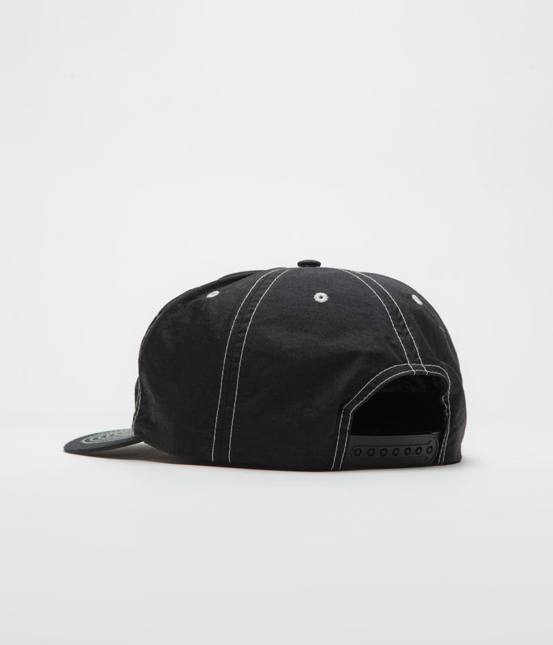 Polar Surf Logo Earl Cap in Black