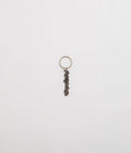 Polar Surf Logo Key Chain in Silver and Black