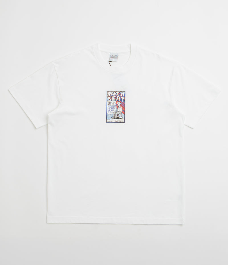 Polar Take A Seat T-Shirt in White