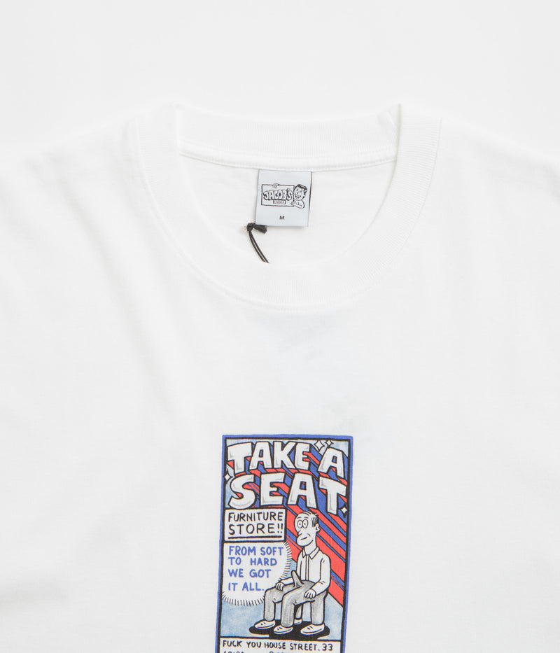 Polar Take A Seat T-Shirt in White