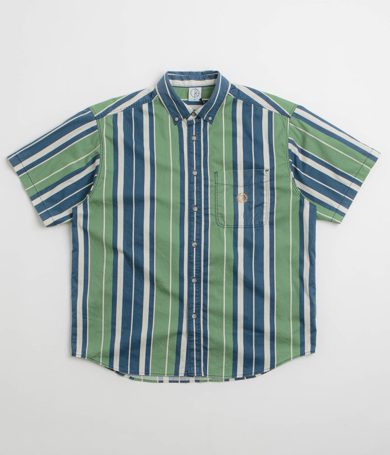 Polar Ted Shirt  in Green and Blue