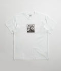 Polar World Domination T-Shirt in White and Black / White