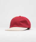 Pop Trading Company 2 Tone Flexfoam Cap in Earth Red and Off White
