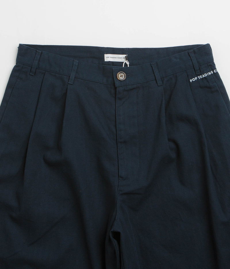 Pop Trading Company Boat Shorts in Navy