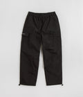 Pop Trading Company Cargo Track Pants in Black