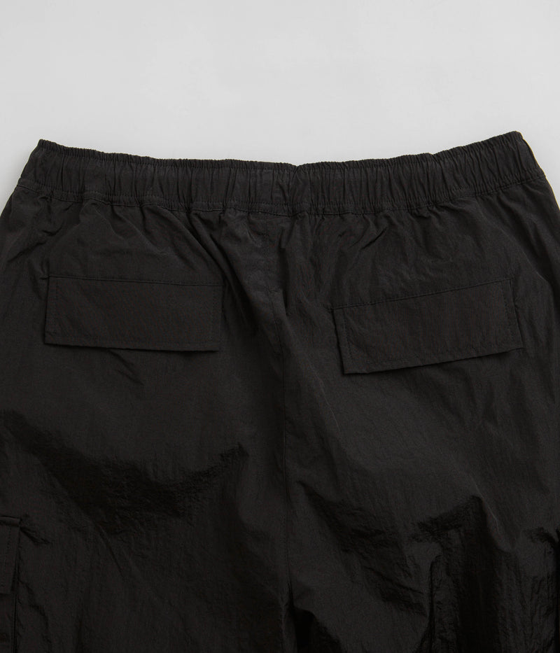 Pop Trading Company Cargo Track Pants in Black