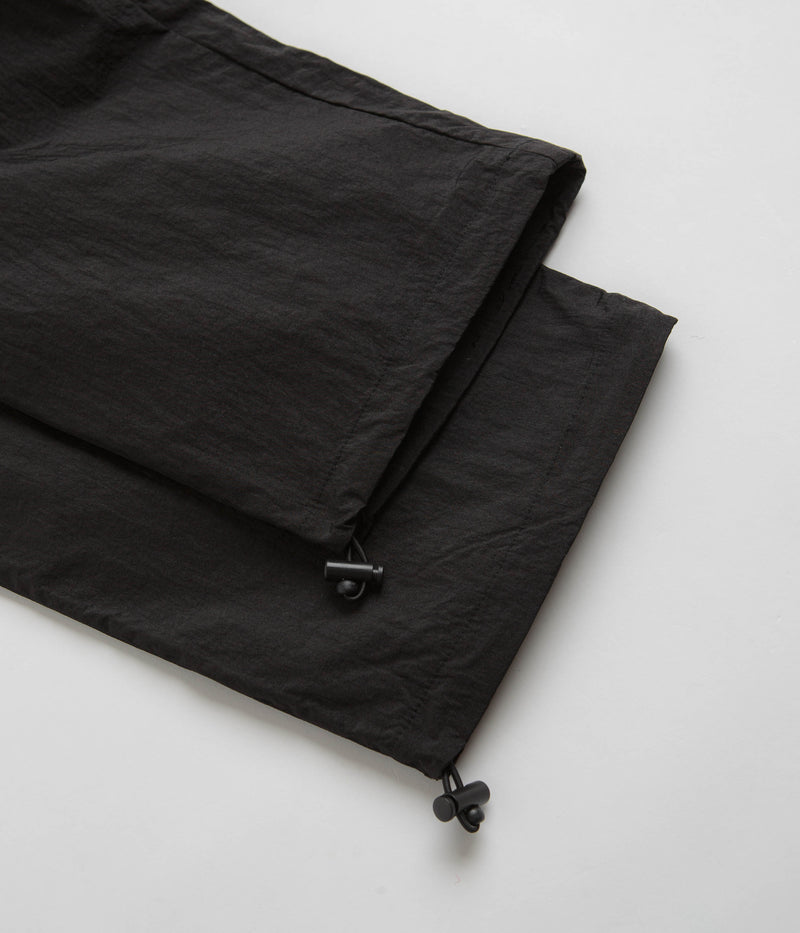 Pop Trading Company Cargo Track Pants in Black