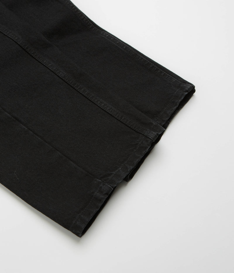 Pop Trading Company DRS Denim Seam Pants in Washed Black Denim