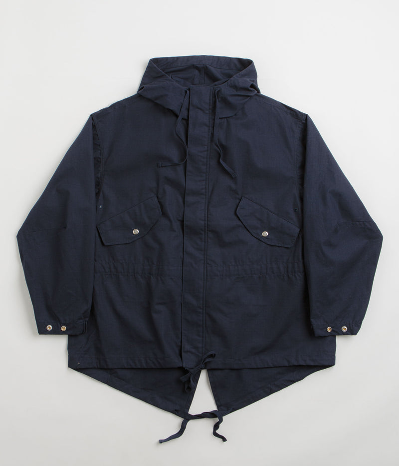 Pop Trading Company Fish Tail Jacket in Navy