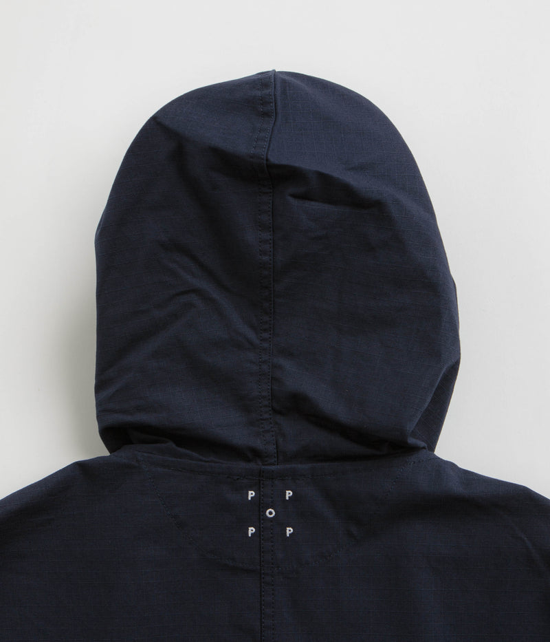 Pop Trading Company Fish Tail Jacket in Navy
