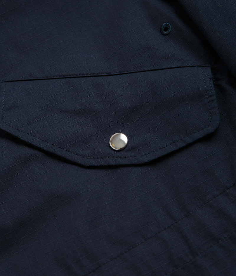 Pop Trading Company Fish Tail Jacket in Navy