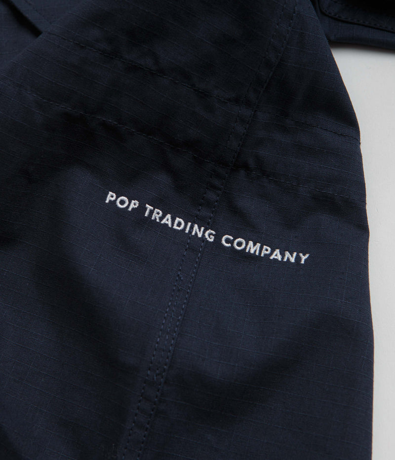 Pop Trading Company Fish Tail Jacket in Navy