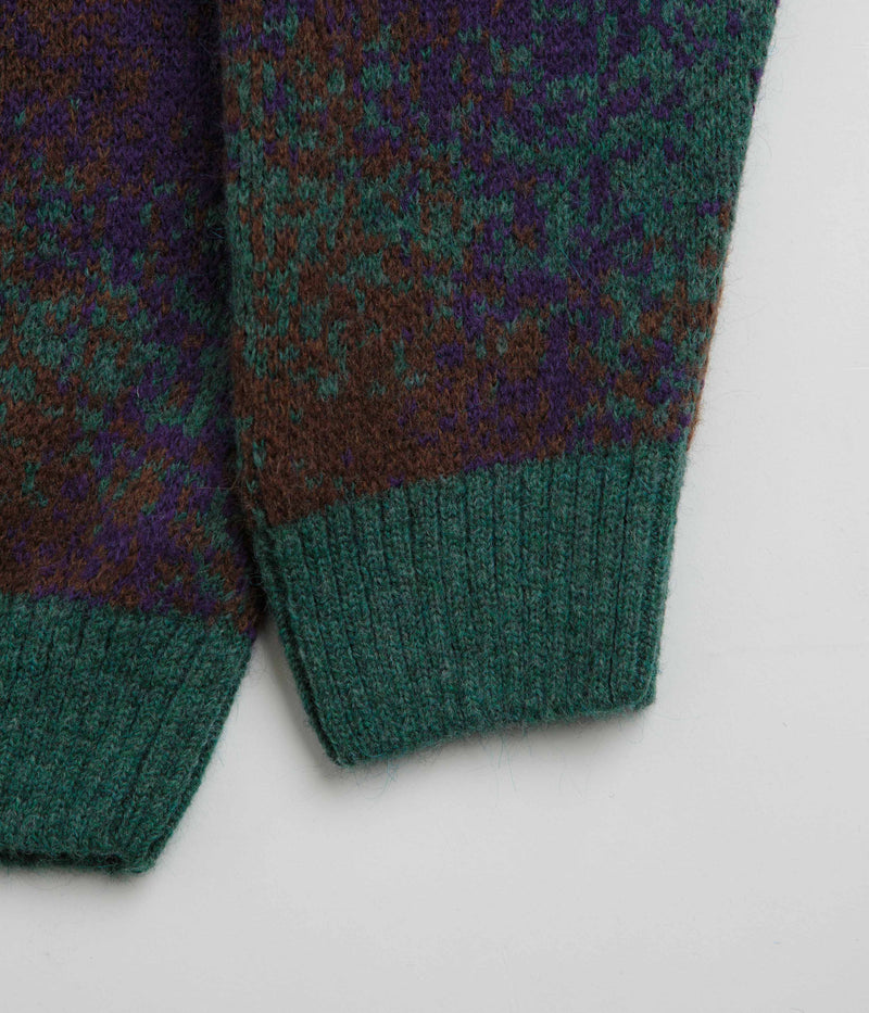Pop Trading Company Knitted Cardigan in Multicolour and Multicolour