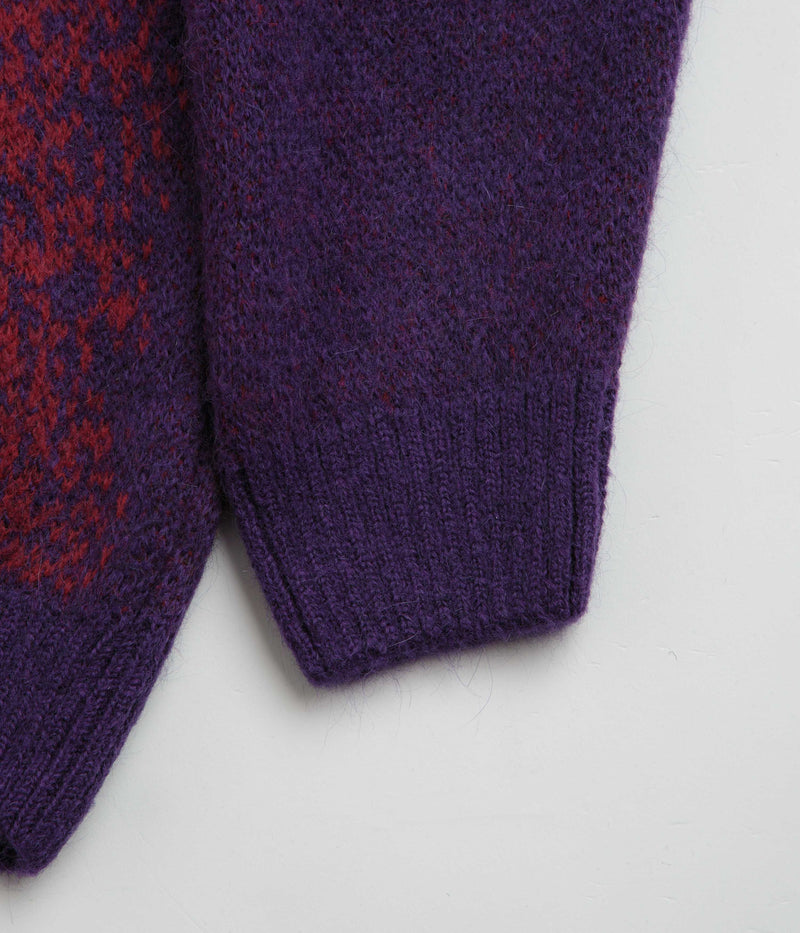 Pop Trading Company Knitted Cardigan in Multicolour