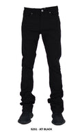 Premium Stacked Denim - Jet Black
