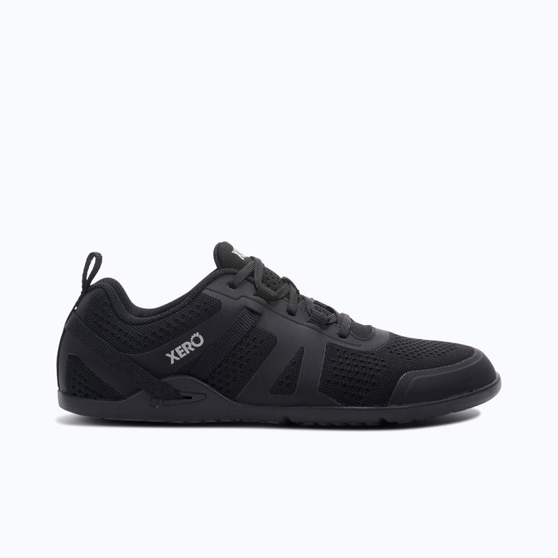 Xero Shoes Prio Neo - Men in Black with Toe Facing Right
