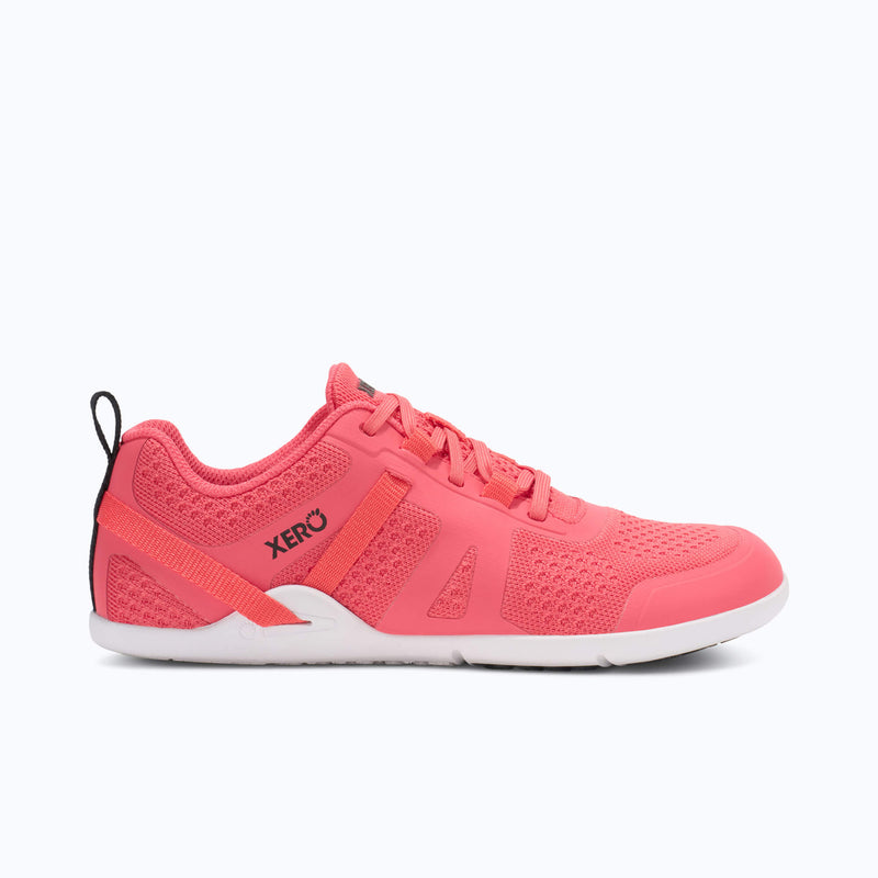 Xero Shoes Prio Neo Women Sneaker at Pink with Toe Facing Right