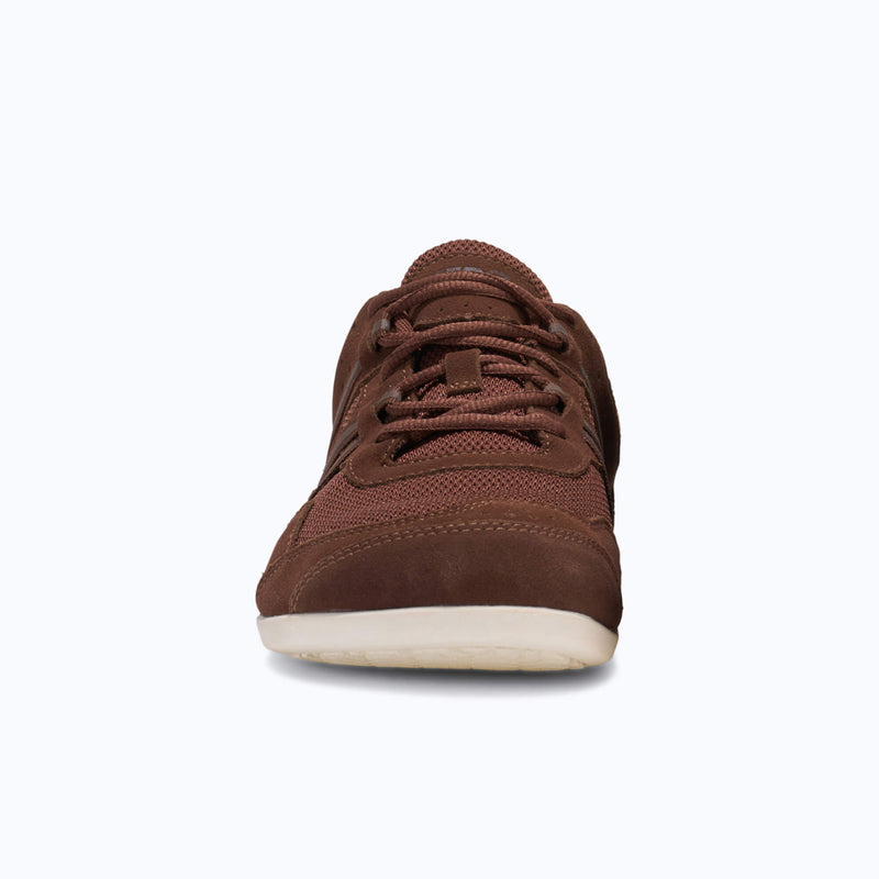 Xero Shoes Prio Suede - Men Shoe in Brown with Toe Facing Front