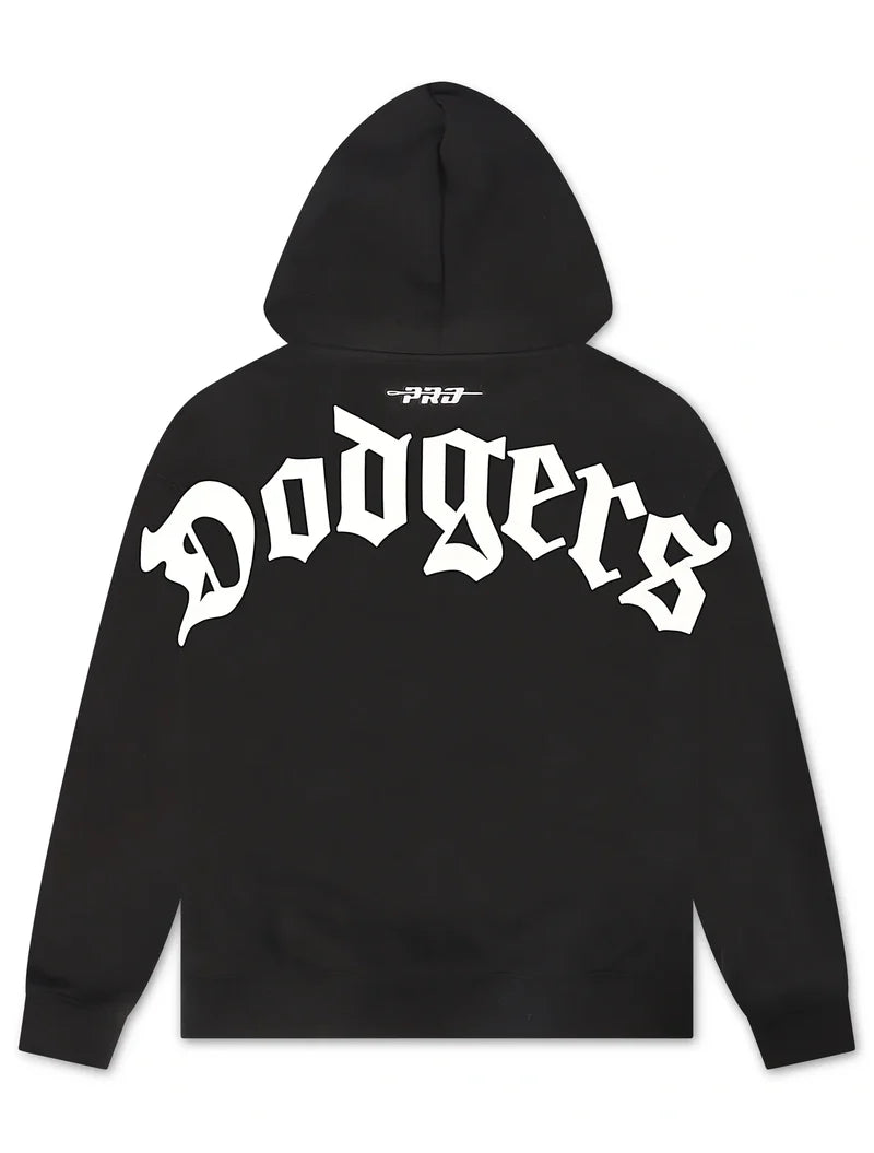 Pro Standard Dodgers Script Wingspan Hoodie - Black