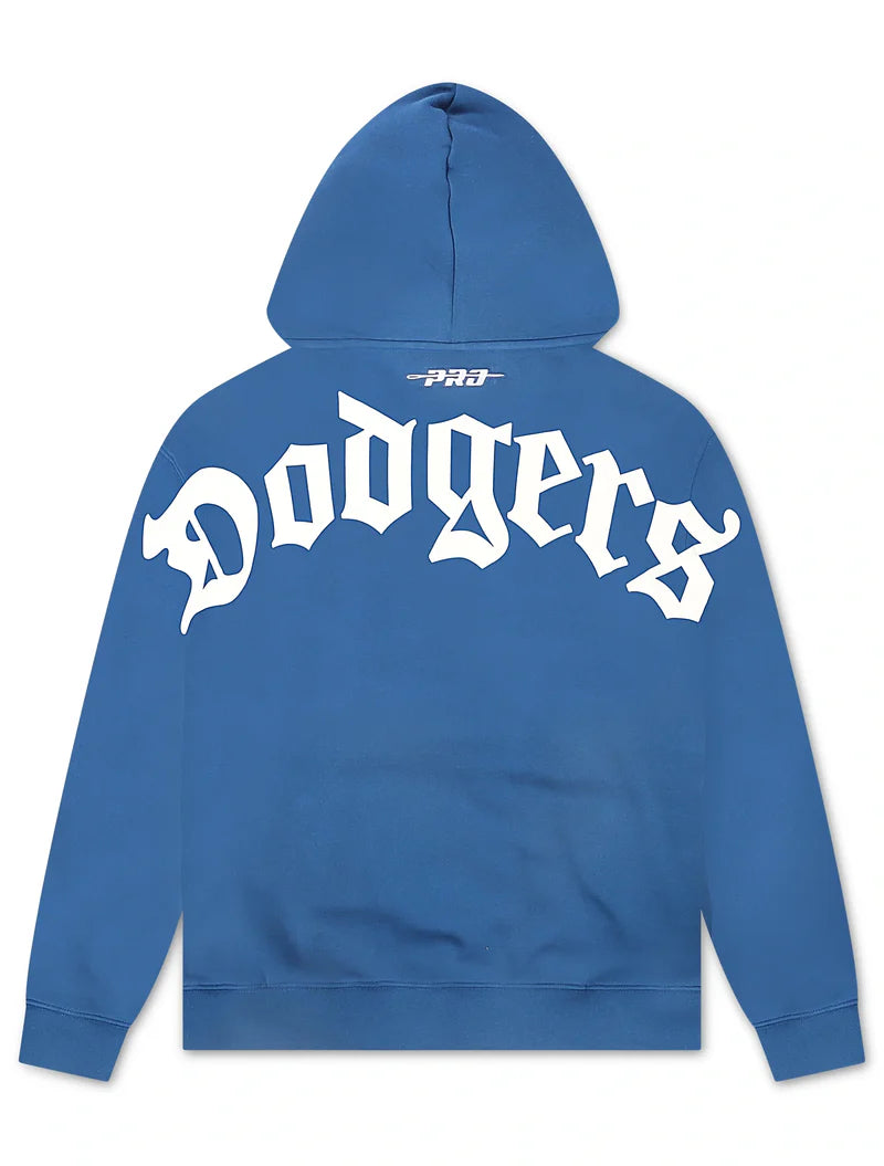 Pro Standard Dodgers Script Wingspan Hoodie - Blue