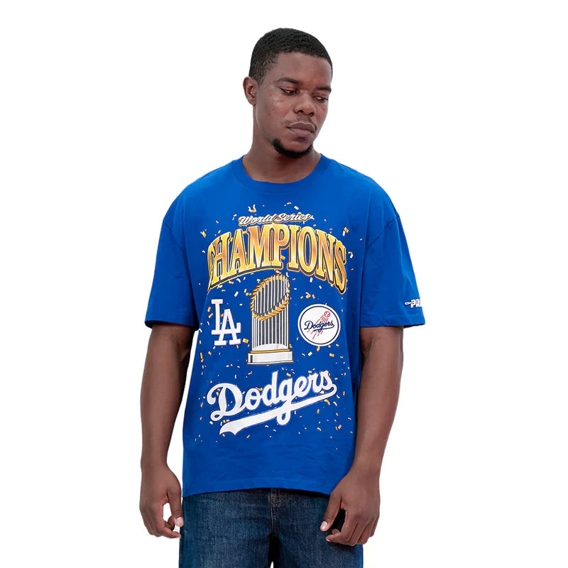 PRO STANDARD LOS ANGELES DODGERS MEN'S MLB WORLD SERIES 2025 M CJ DROP SHOULDER TOP