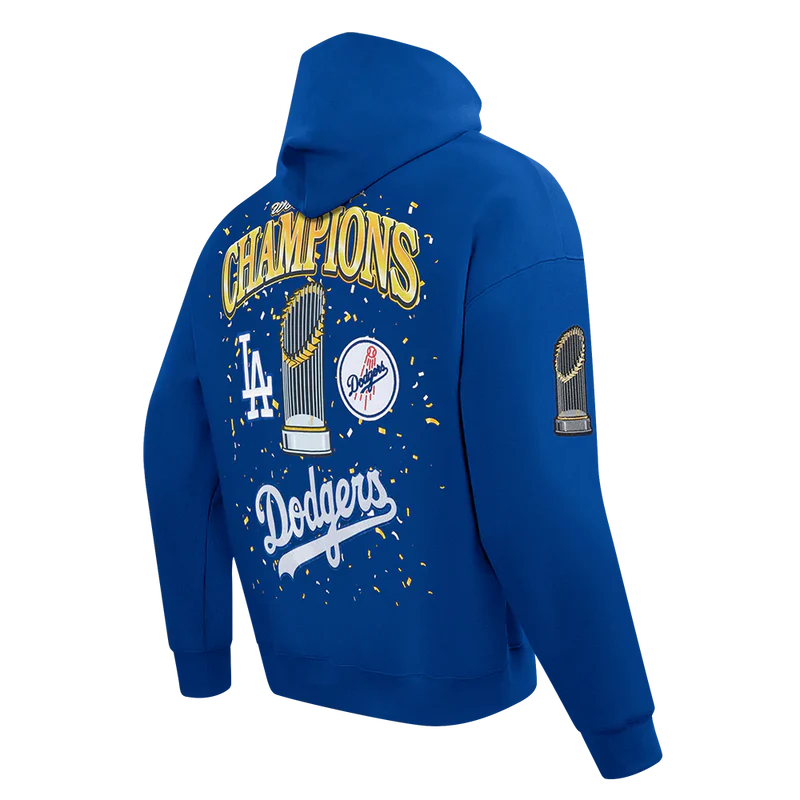PRO STANDARD LOS ANGELES DODGERS MEN'S MLB WORLD SERIES 2025 M DROP SHOULDER FLC PO HOODIE