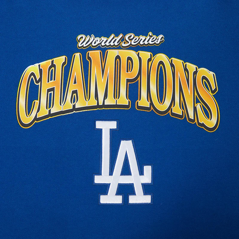 PRO STANDARD LOS ANGELES DODGERS MEN'S MLB WORLD SERIES 2025 M DROP SHOULDER FLC PO HOODIE