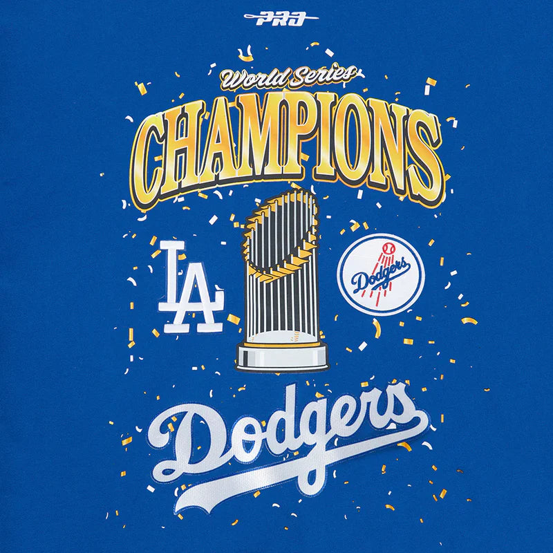 PRO STANDARD LOS ANGELES DODGERS MEN'S MLB WORLD SERIES 2025 M DROP SHOULDER FLC PO HOODIE