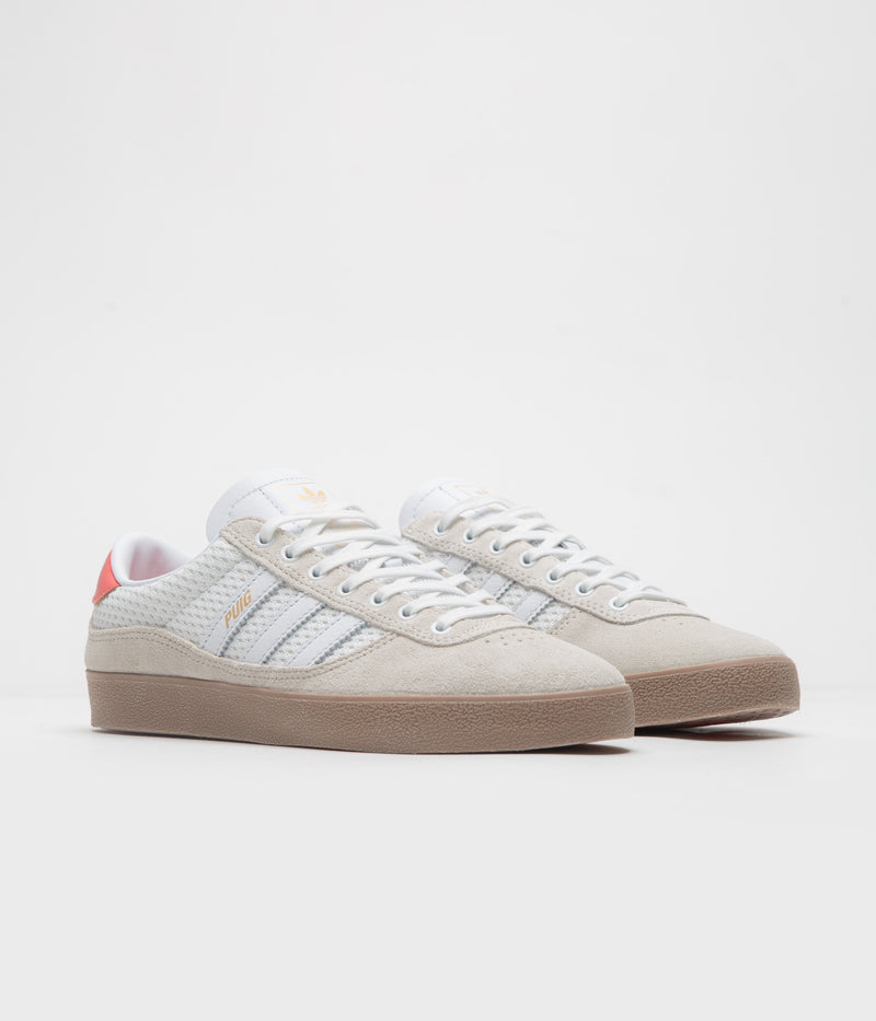 Adidas Puig Indoor Shoes in Wonder White and FTWR White / Gum4